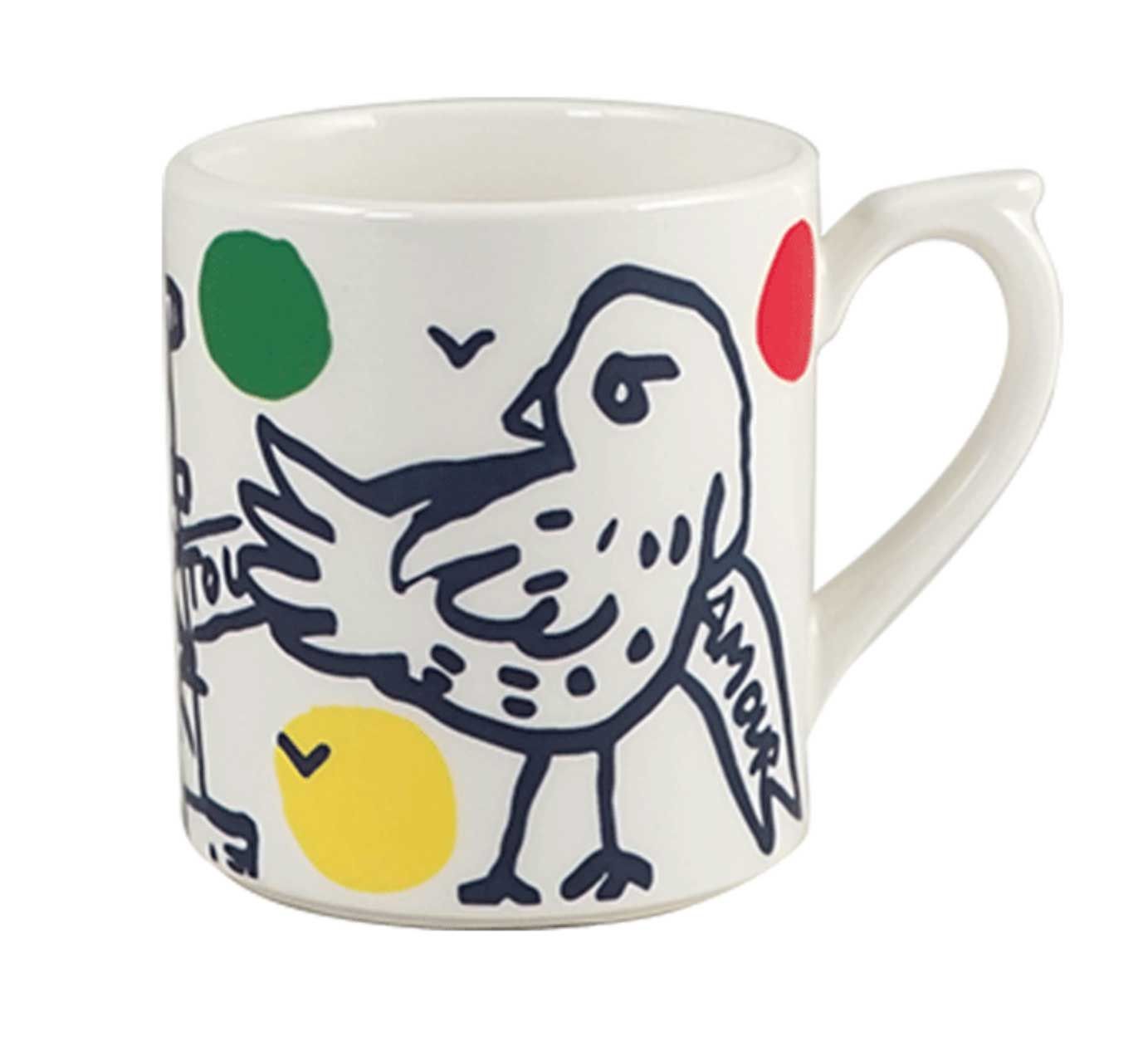 Gien France Archipel Sentimental Mug Eiffel Tower, 1860CMU248, 3660838028927