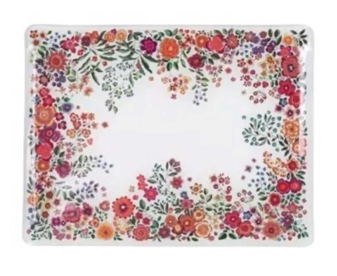 Gien France Poesie Acrylic Serving Tray Small, 8009POPMPL, 3660838032382