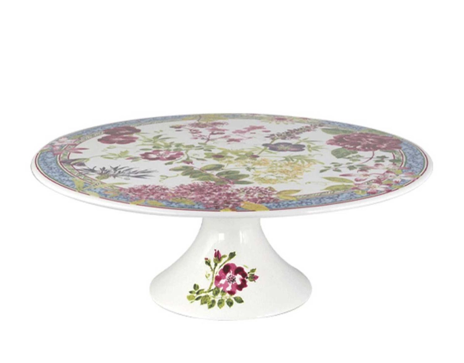 Gien France Millefleurs Footed Cake Stand, 1643BPGD00, 3660838032405
