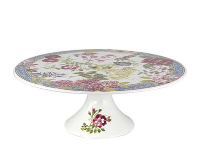 Gien France Millefleurs Footed Cake Stand, 1643BPGD00, 3660838032405
