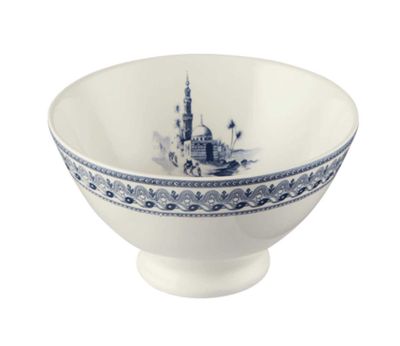 Gien France Les Depareillees Blue Bowl Large, 1849C01H80, 3660838028255