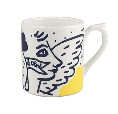 Gien France Archipel Sentimental Mug Face, 1860CMU348, 3660838028941