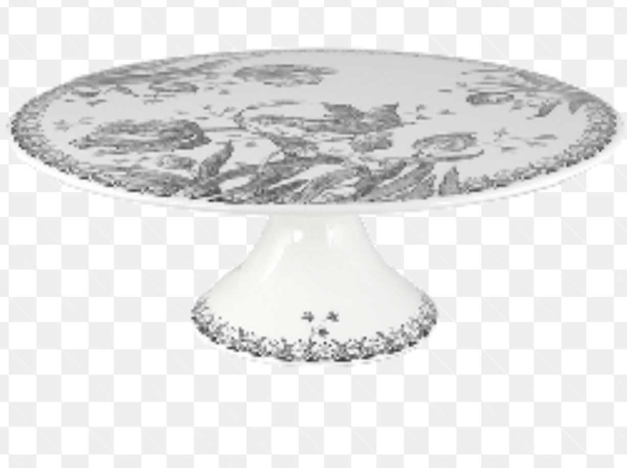 Gien France Tulipes Footed Cake Stand, 1701BPGD00, 3660838031958