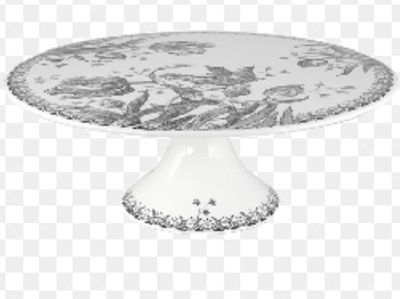 Gien France Tulipes Footed Cake Stand, 1701BPGD00, 3660838031958