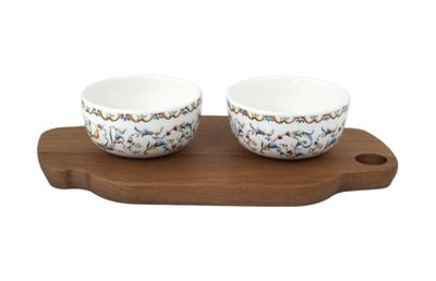 Gien France Toscana Tapas Board Set of 3, 1457SETA00, 3660838031286