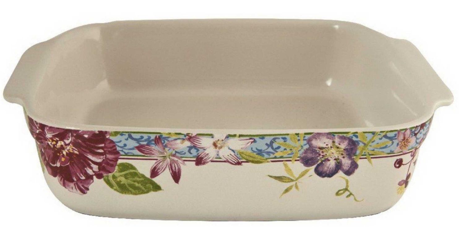 Gien France Millefleurs Square Baker, 4004CPCM00, 840769098661