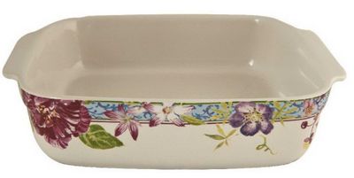 Gien France Millefleurs Square Baker, 4004CPCM00, 840769098661