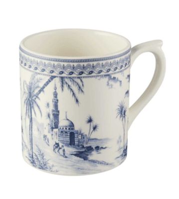 Gien France Les Depareillees Blue Mug, 1849CMUG48, 3660838028354