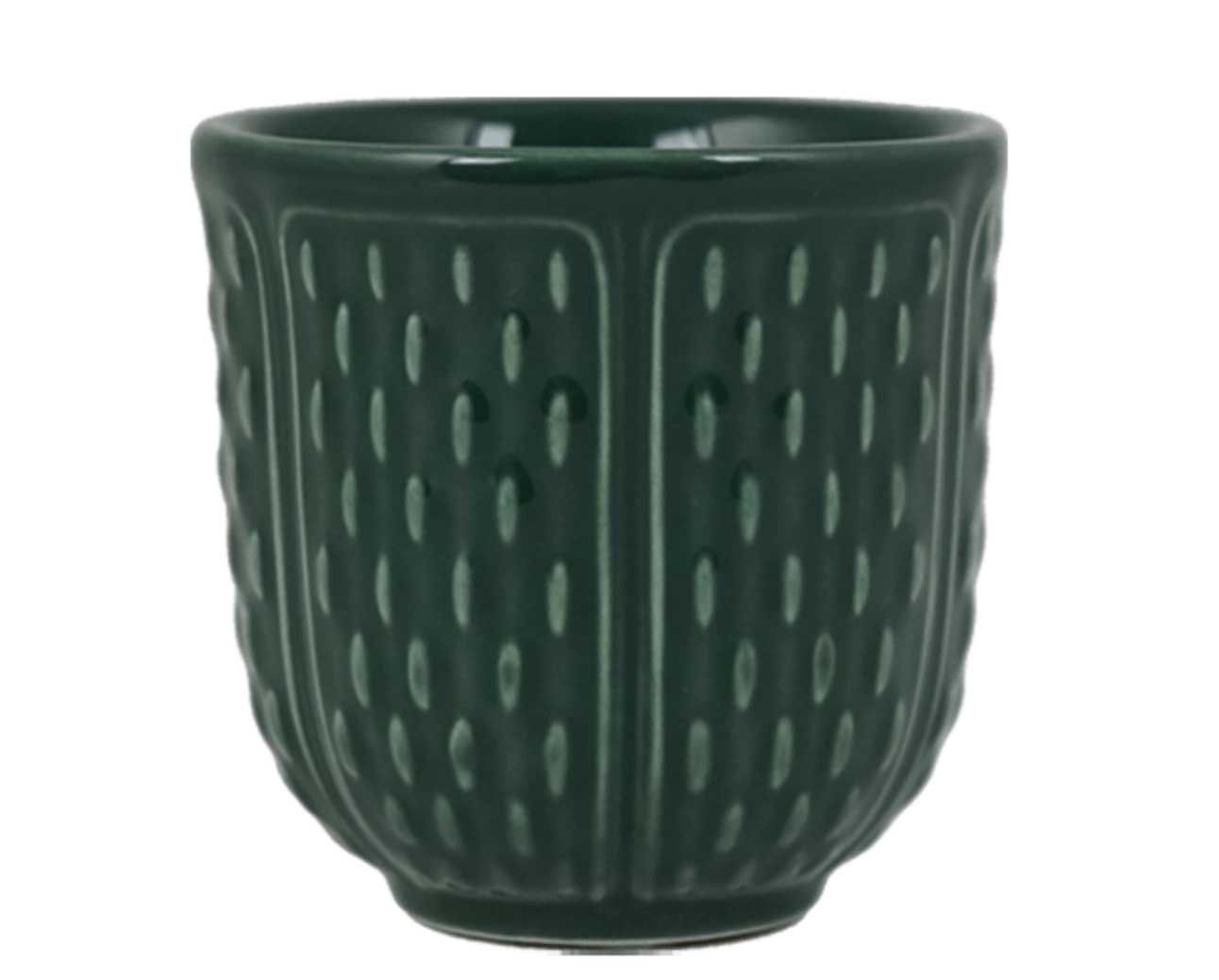 Gien France Pont Aux Choux Espresso Cup Emerald Green, 11961E2034, 3660838029641