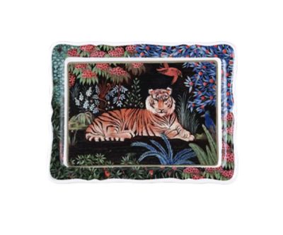 Gien France Le Jardin Du Palais Butter Tray, 1853CPBE22, 3660838024738