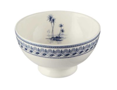 Gien France Les Depareillees Blue Bowls Set of 2, 1849C02H27, 3660838028279