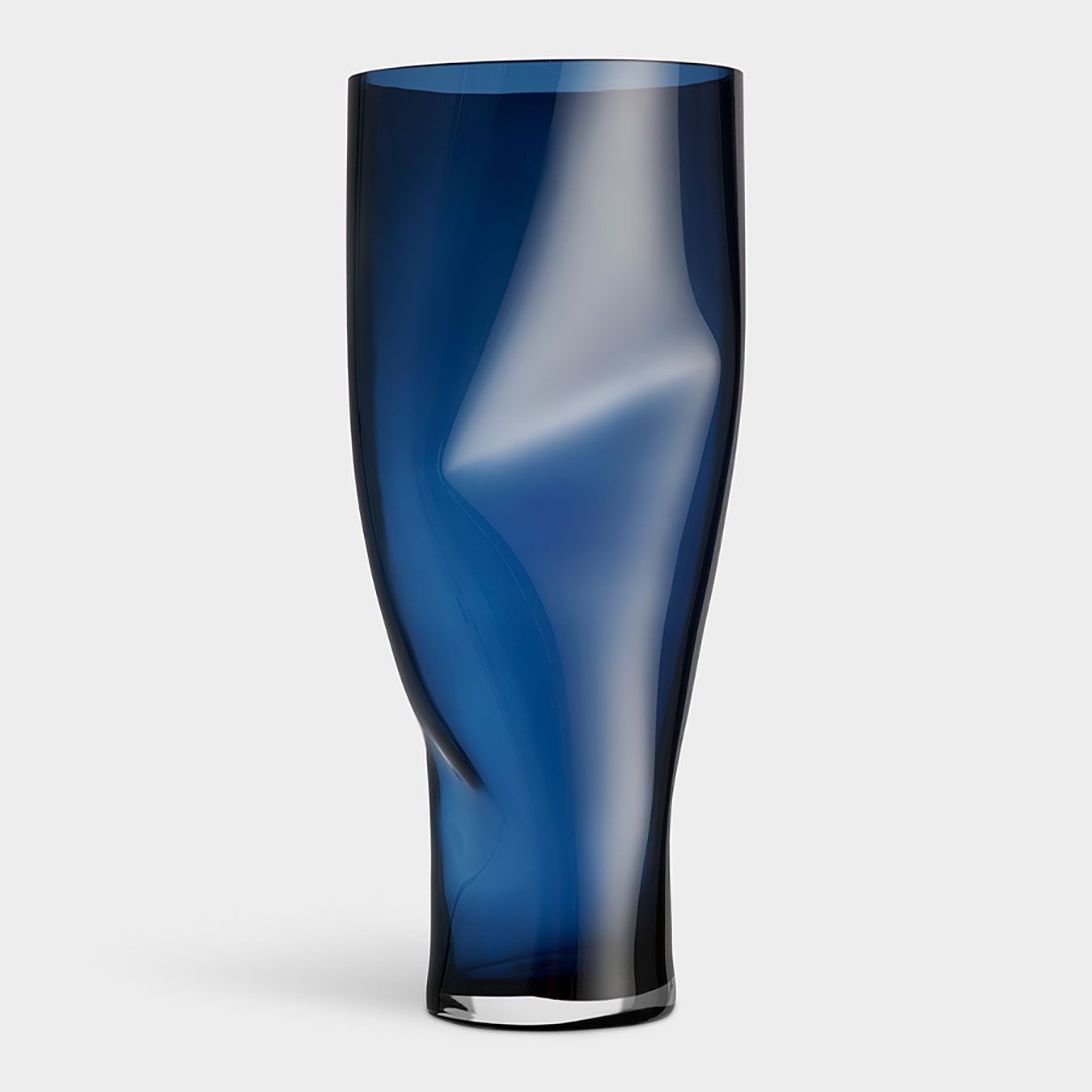 Orrefors Squeeze Vase Midnight Blue Xl, 6562033, 7321646102686