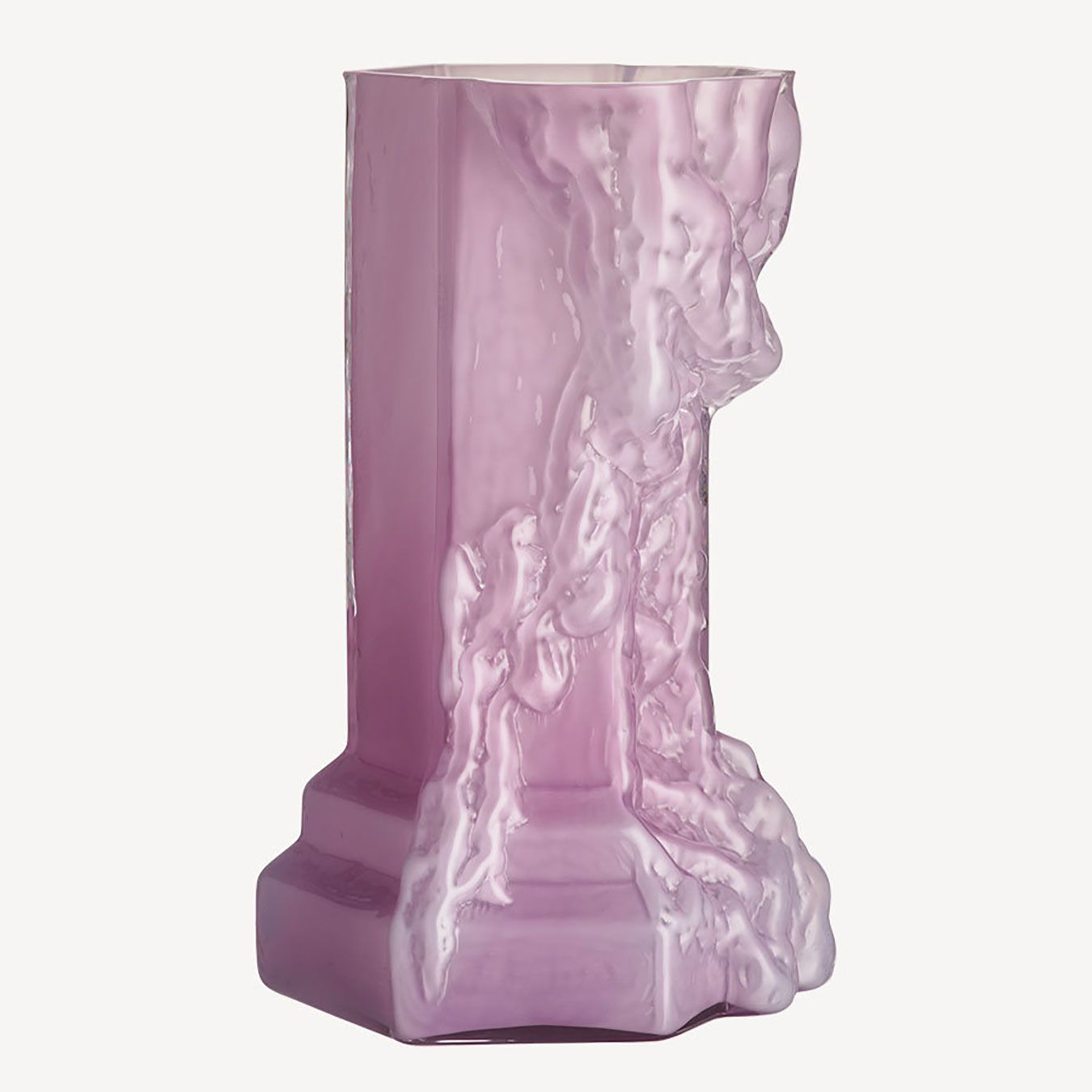 Kosta Boda Rocky Baroque Vase Cool Pink, 7042415, 7321646105038