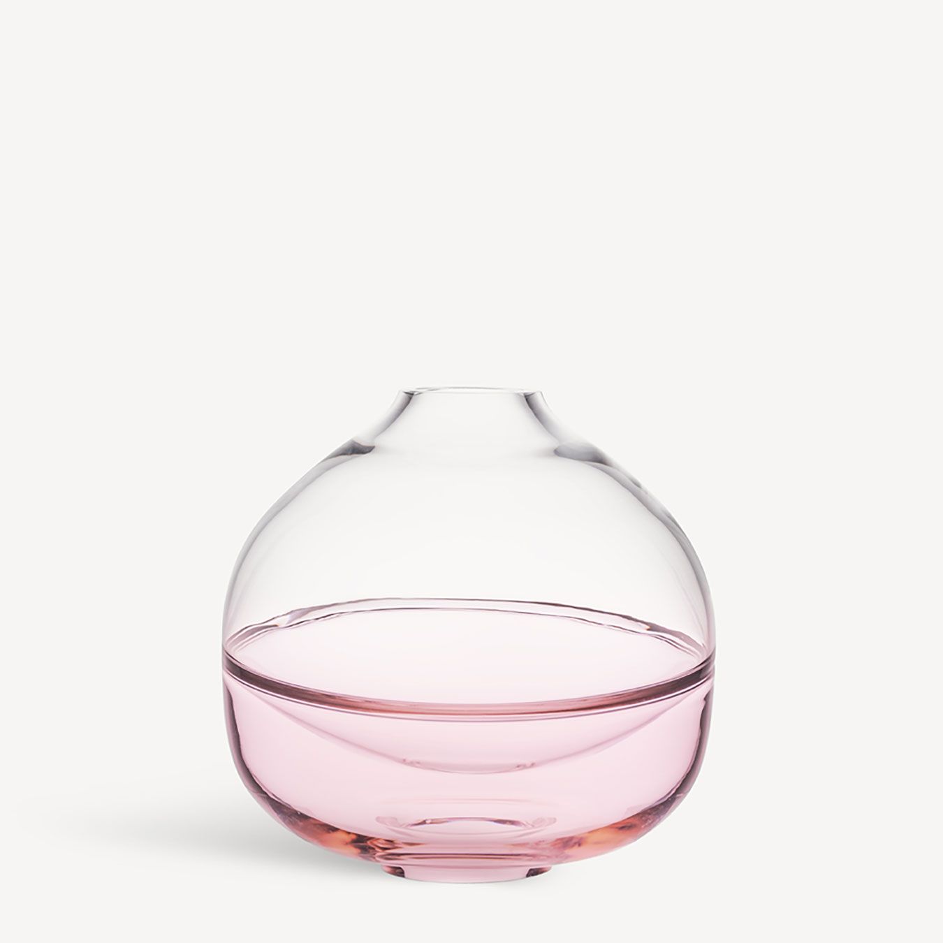 Kosta Boda Septum Vase Pink, 7690039, 7321646099740