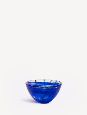 Kosta Boda Contrast Bowl Blue Blue Small, 7052411, 7321646103553