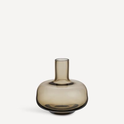 Kosta Boda Kappa Vase Brown Mini, 7042401, 7321646098873