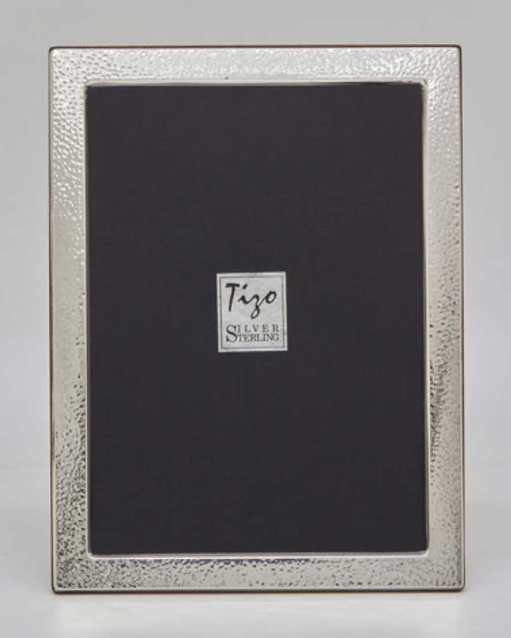 Tizo Designs 5 x 7 Inch Tizo Sterling Picture Frame Hammered, MPN: 1825-57