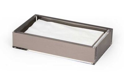 Tizo Designs Towel Tray Silver, MPN: HA192SLNP