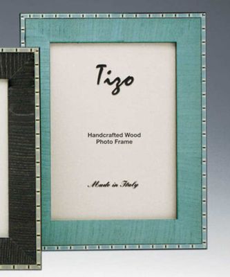 Tizo Designs 8 x 10 Inch Wood Picture Frame Turquoise, MPN: FR30TRQ-80