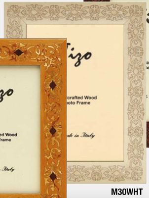 Tizo Designs 5 x 7 Inch Wood Picture Frame White, MPN: M30WHT-57