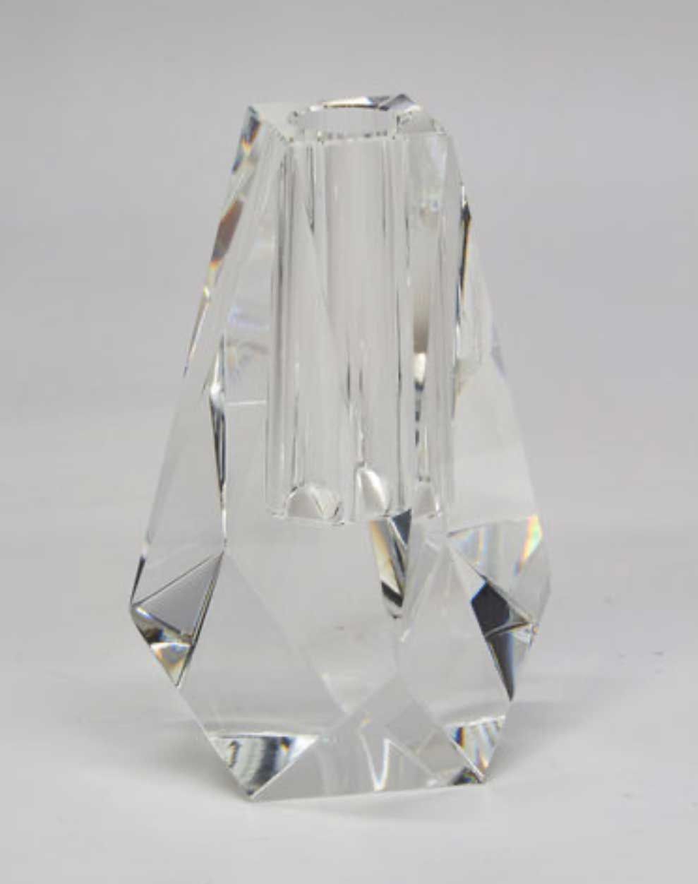 Tizo Designs Crystal Rock Shape Bud Vase 4.75 Inch, MPN: PH565VAS