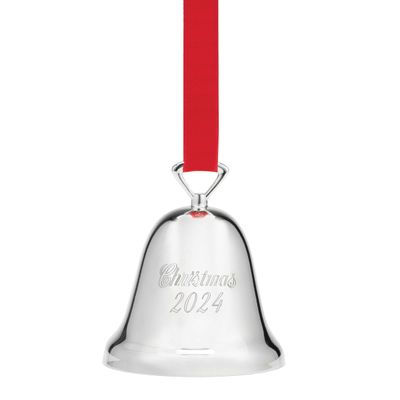 Reed And Barton 2024 Silverplate Christmas Annual Bell, MPN: 895958, UPC: 735092269683