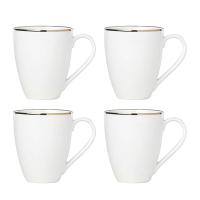 Lenox Trianna White Mug Set of 4, MPN: 897317, UPC: 194372036009