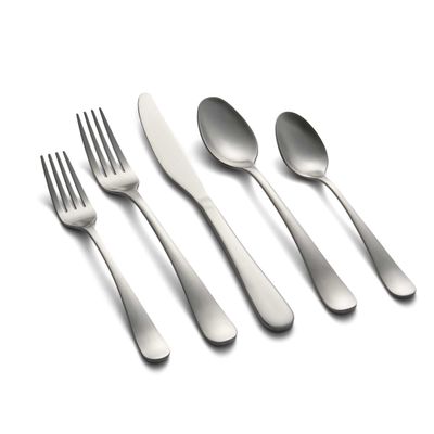Cambridge Rhiannon Mirror 18/0 20 Piece Flatware Set, MPN: 347620CNW12R, UPC: 719978842931