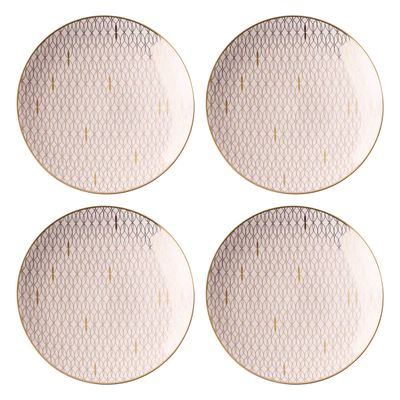 Lenox Trianna Salad Plate Gld Geo Blush Set of 4, MPN: 897313, UPC: 194372035965