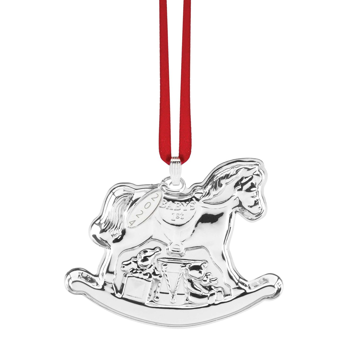 Reed And Barton 2024 Baby&#39;s 1St Rocking Horse Ornament, MPN: 895957, UPC: 735092269676