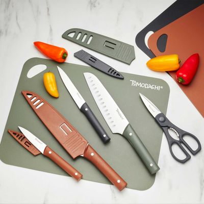 Hampton Forge Natural Harvest 12 Piece Dinnerware Set Cutlery Set, MPN: 895895, UPC: 733652178505