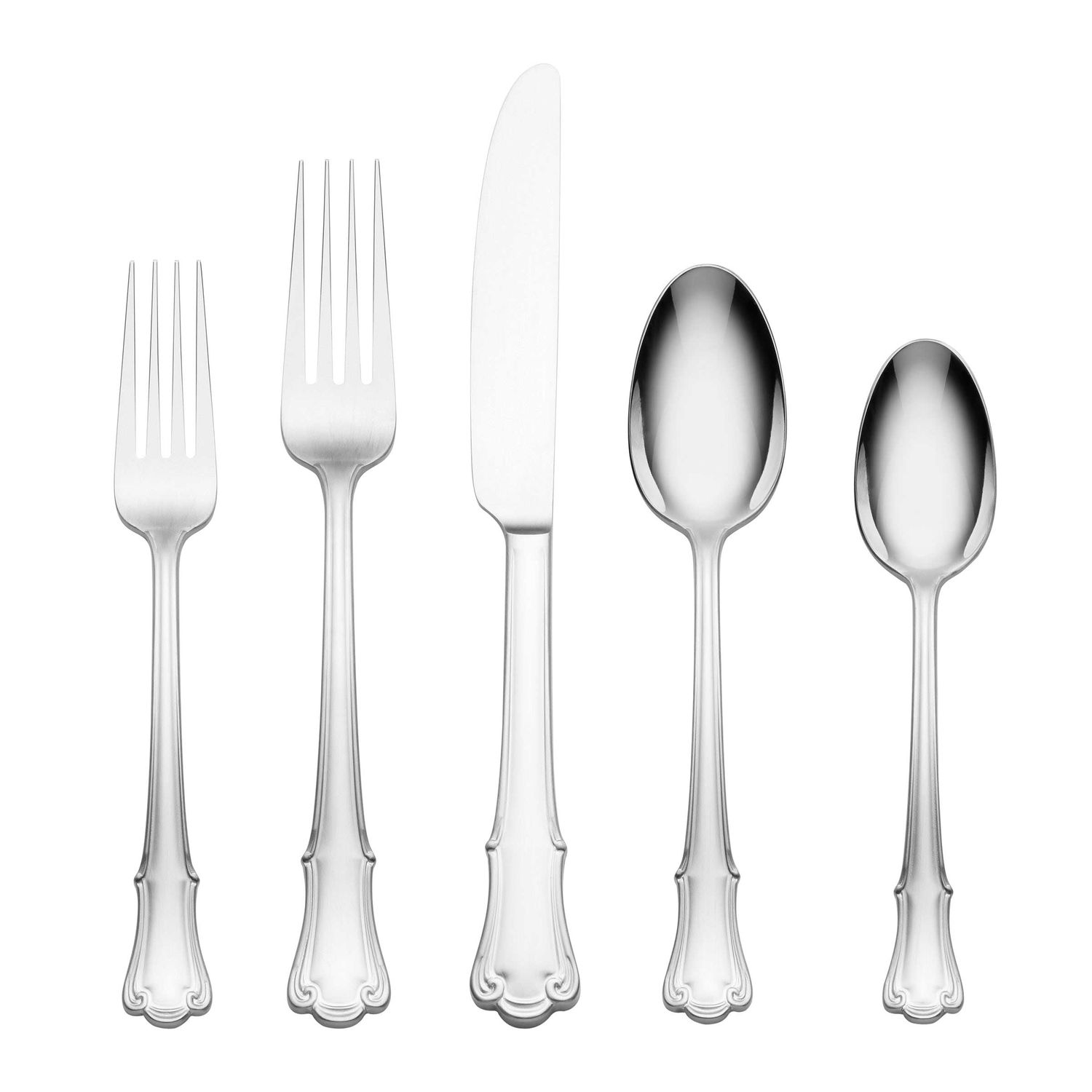 Oneida James Street Mirror 20 Piece Flatware Set, MPN: 896766, UPC: 079363147110