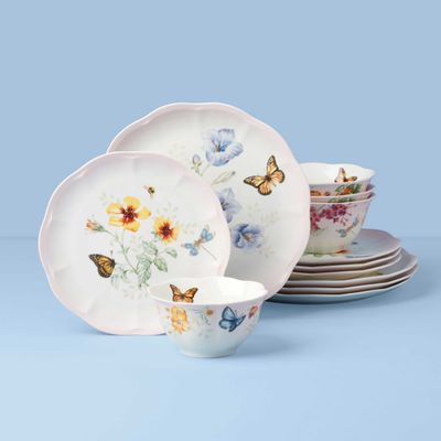 Lenox Pink Ombre Butterfly Meadow 12 Piece Set, MPN: 896975, UPC: 194372033695