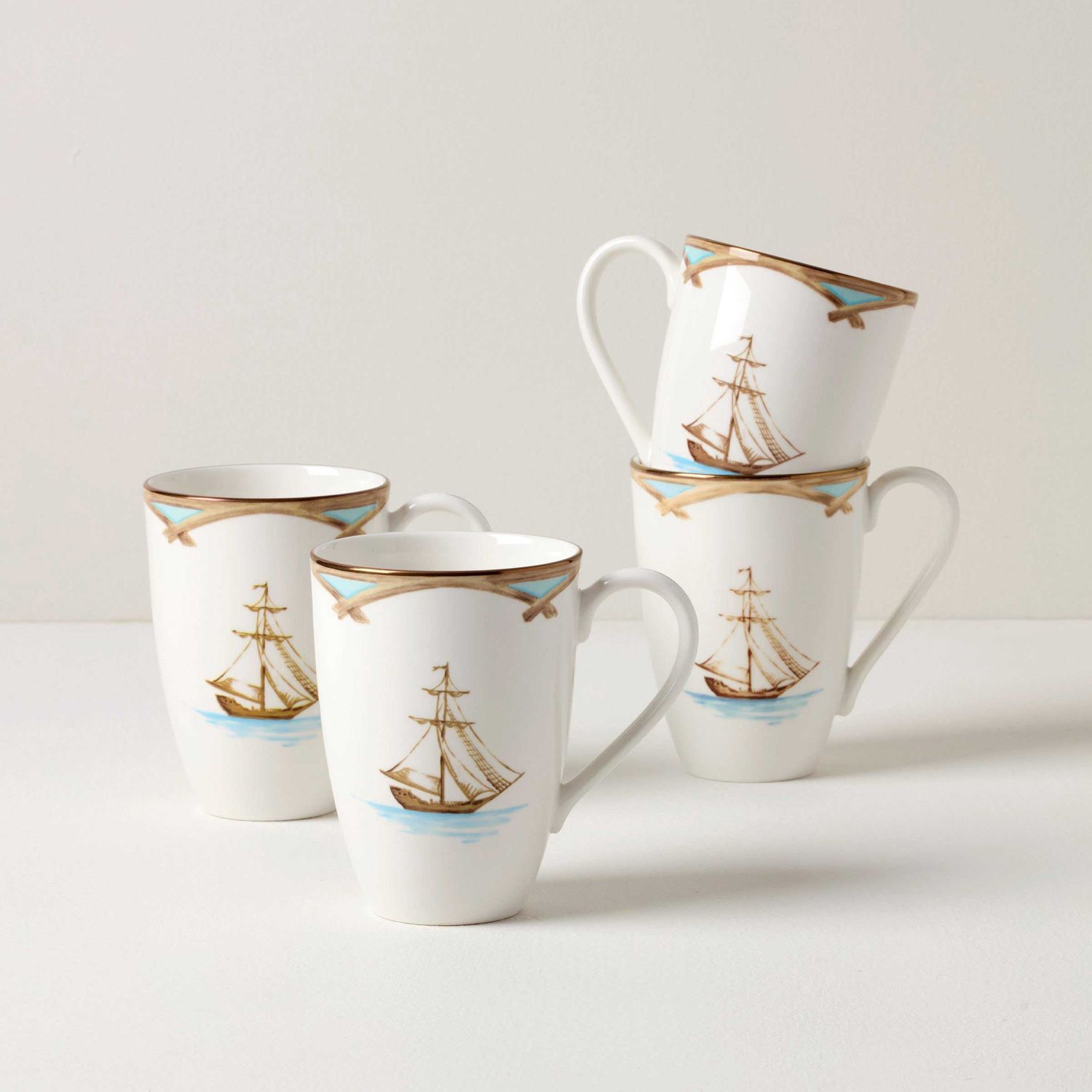 Lenox Colonial Tradewind Mug Set of 4, MPN: 897269, UPC: 194372035545