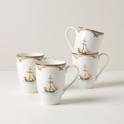 Lenox Colonial Tradewind Mug Set of 4, MPN: 897269, UPC: 194372035545