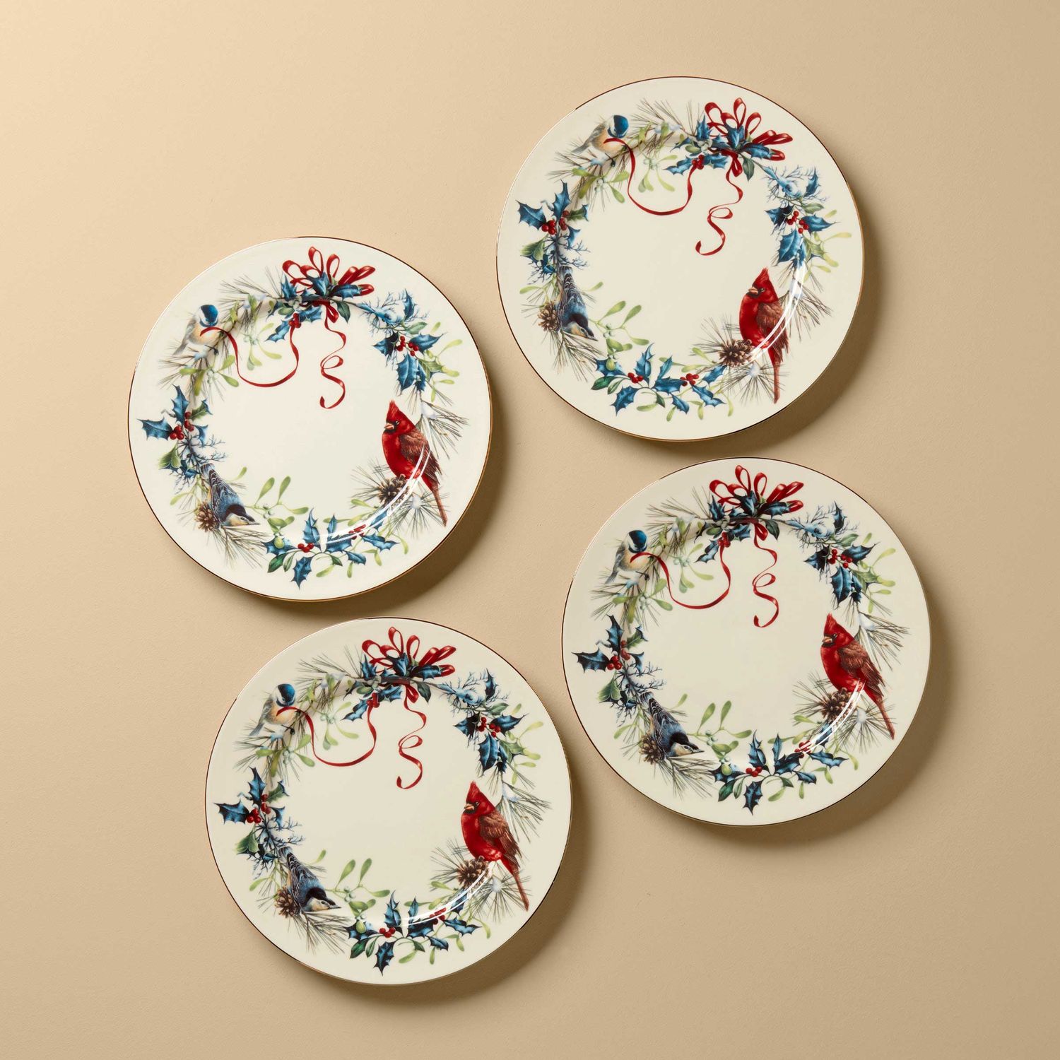 Lenox Winter Greeting Dinner Plates Set4, MPN: 897091, UPC: 194372033954