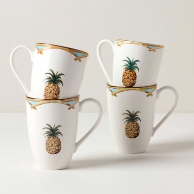 Lenox Colonial Bamboo Mug Set of 4, MPN: 897299, UPC: 194372035842