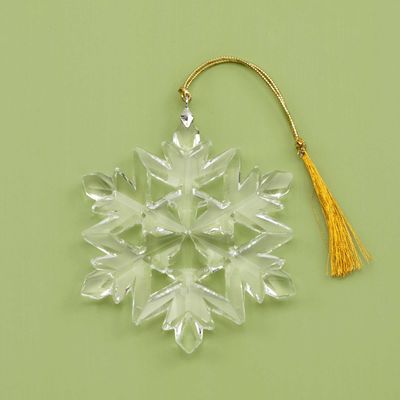 Lenox 2024 Optic Snowflake Ornament, MPN: 896058, UPC: 194372030038
