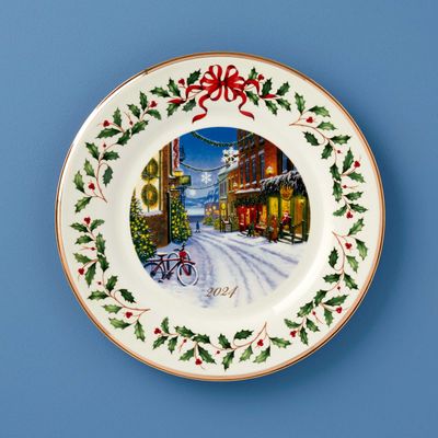 Lenox 2024 Holiday Annual Plate Winter Scene, MPN: 896239, UPC: 194372030625