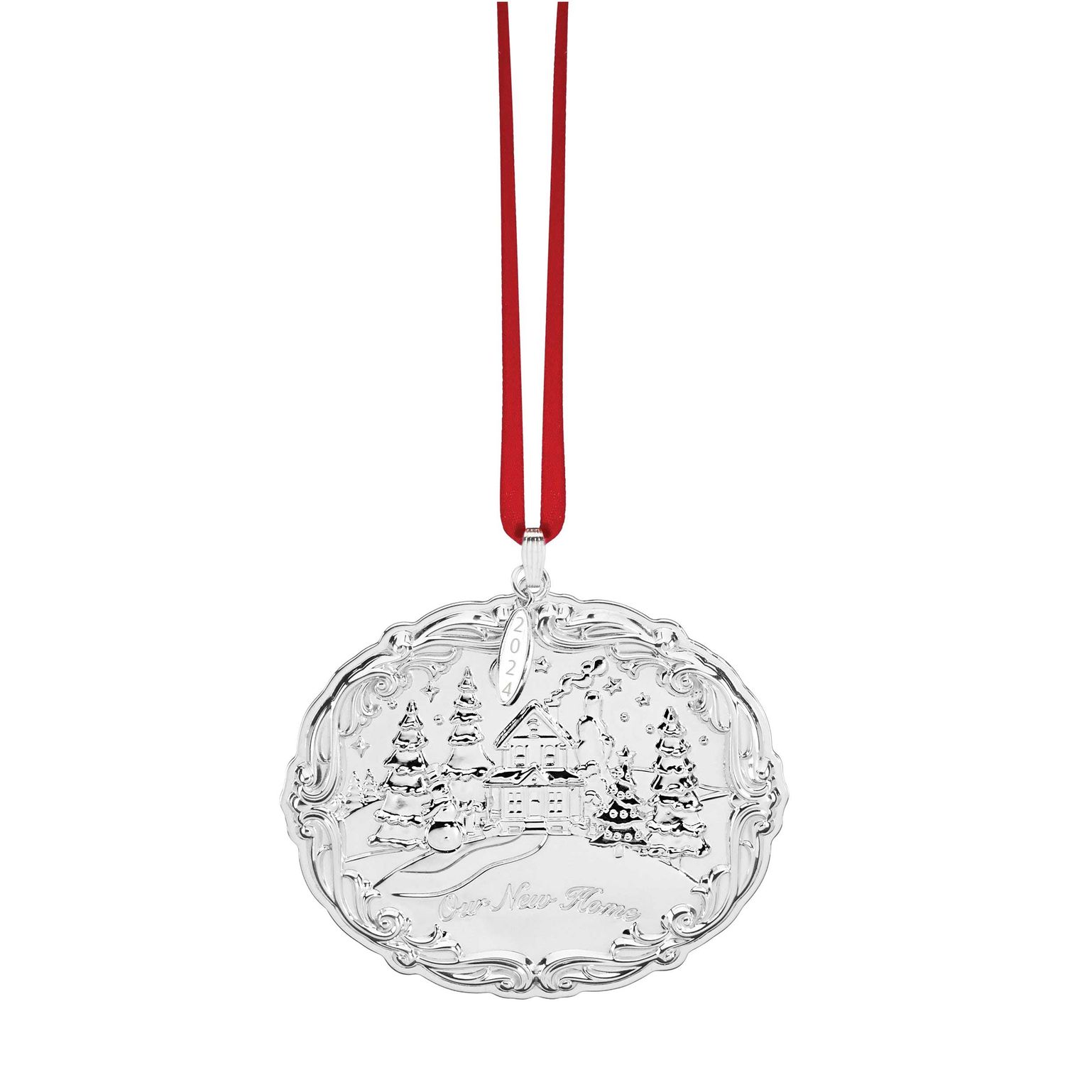 Reed And Barton 2024 Our New Home Sterling Ornament, MPN: 895956, UPC: 735092269669