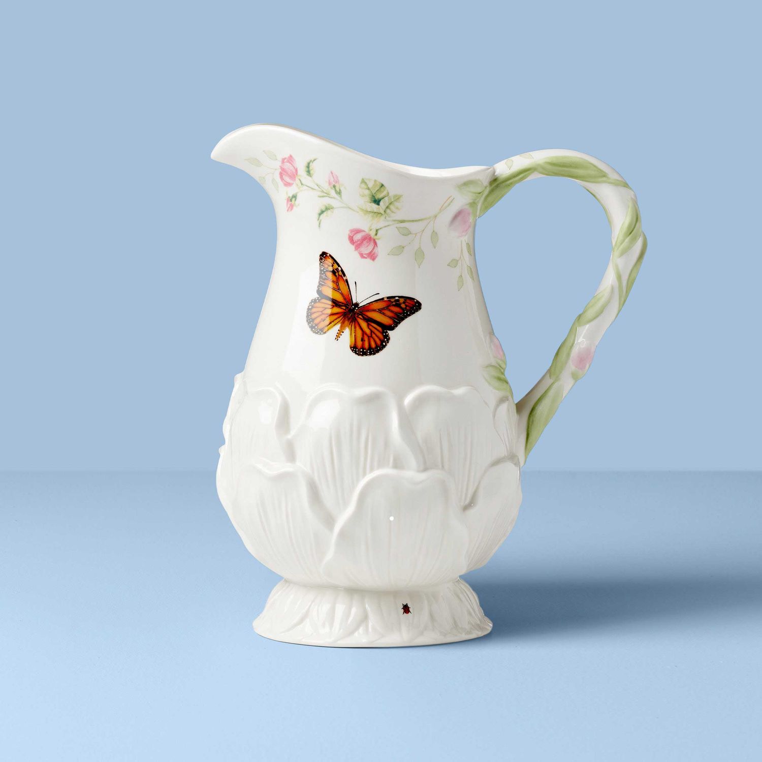 Lenox Butterfly Meadow Floral Pitcher, MPN: 897163, UPC: 194372034548