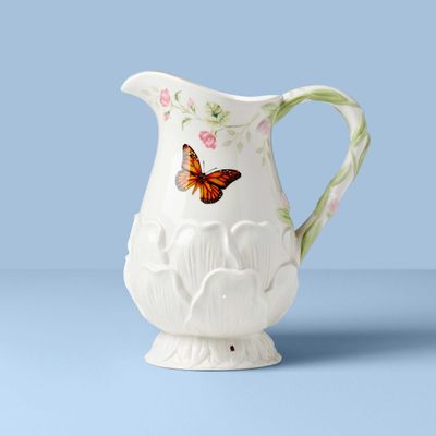 Lenox Butterfly Meadow Floral Pitcher, MPN: 897163, UPC: 194372034548