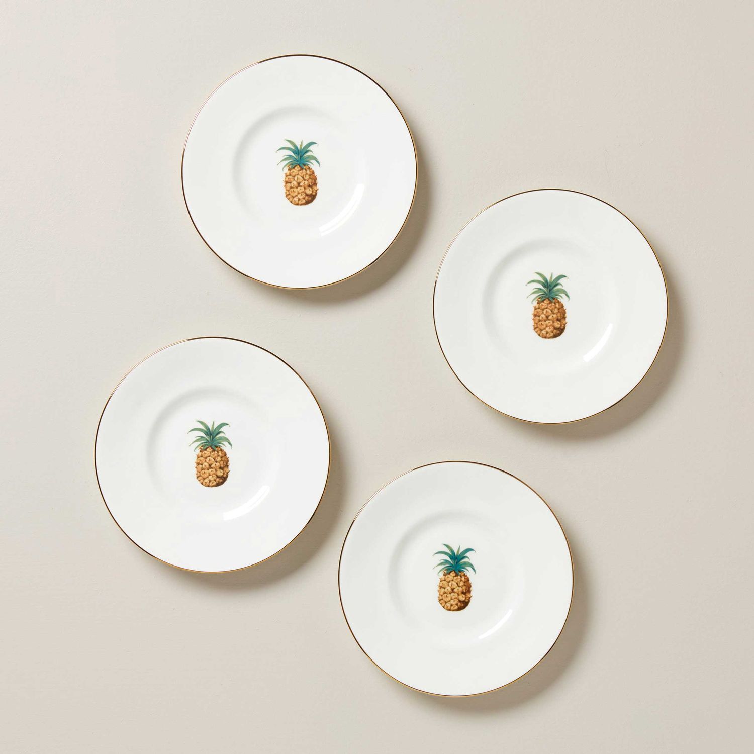 Lenox Colonial Bamboo Dessert Plate Set of 4, MPN: 897296, UPC: 194372035811