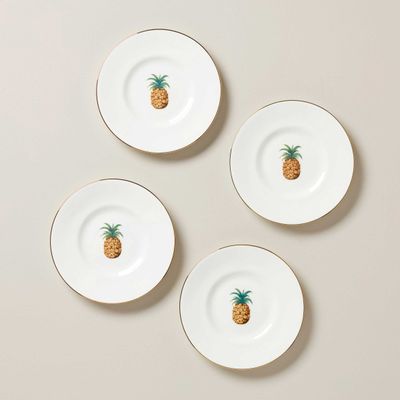 Lenox Colonial Bamboo Dessert Plate Set of 4, MPN: 897296, UPC: 194372035811
