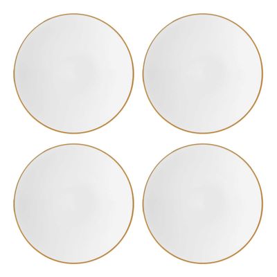 Lenox Trianna White Coupe Salad Plate 9 Set of 4, MPN: 897315, UPC: 194372035989