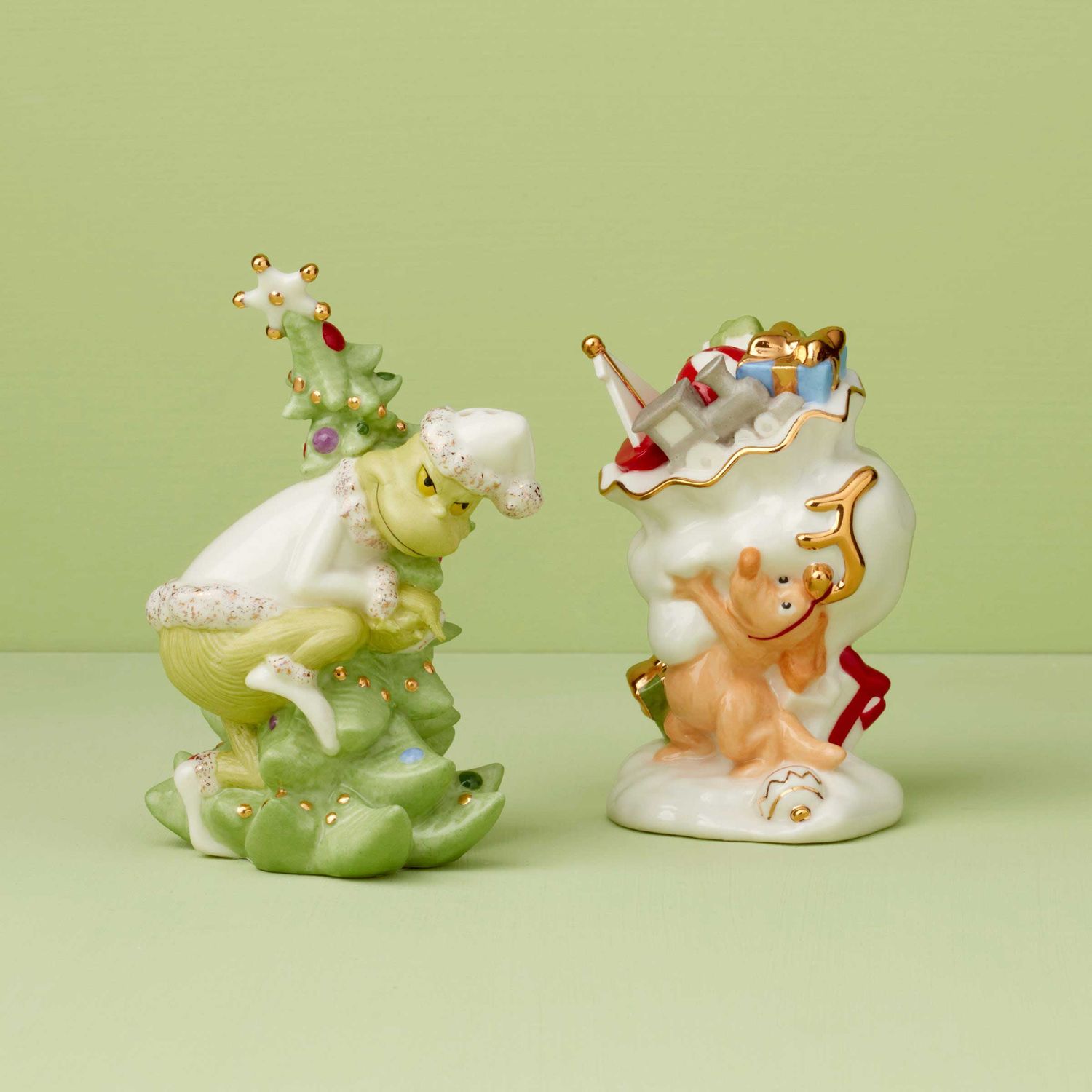 Lenox Merry Grinchmas Salt and Pepper Set, MPN: 896340, UPC: 194372030984