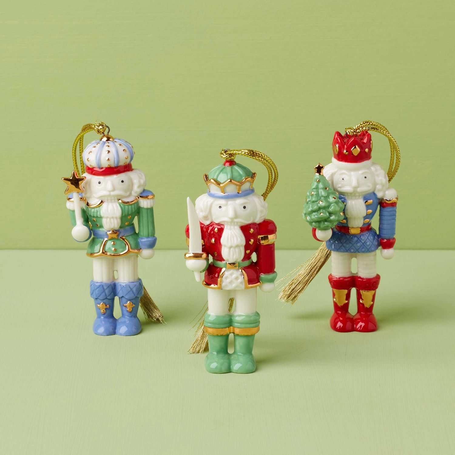 Lenox Nutcracker 3Pc Ornament Set, MPN: 896870, UPC: 194372032872