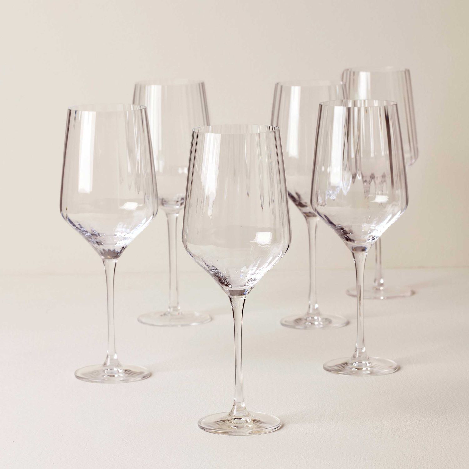 Lenox Tuscany Classics Angled Optic All Purpose Wine Set of 6, MPN: 897403, UPC: 194372036498