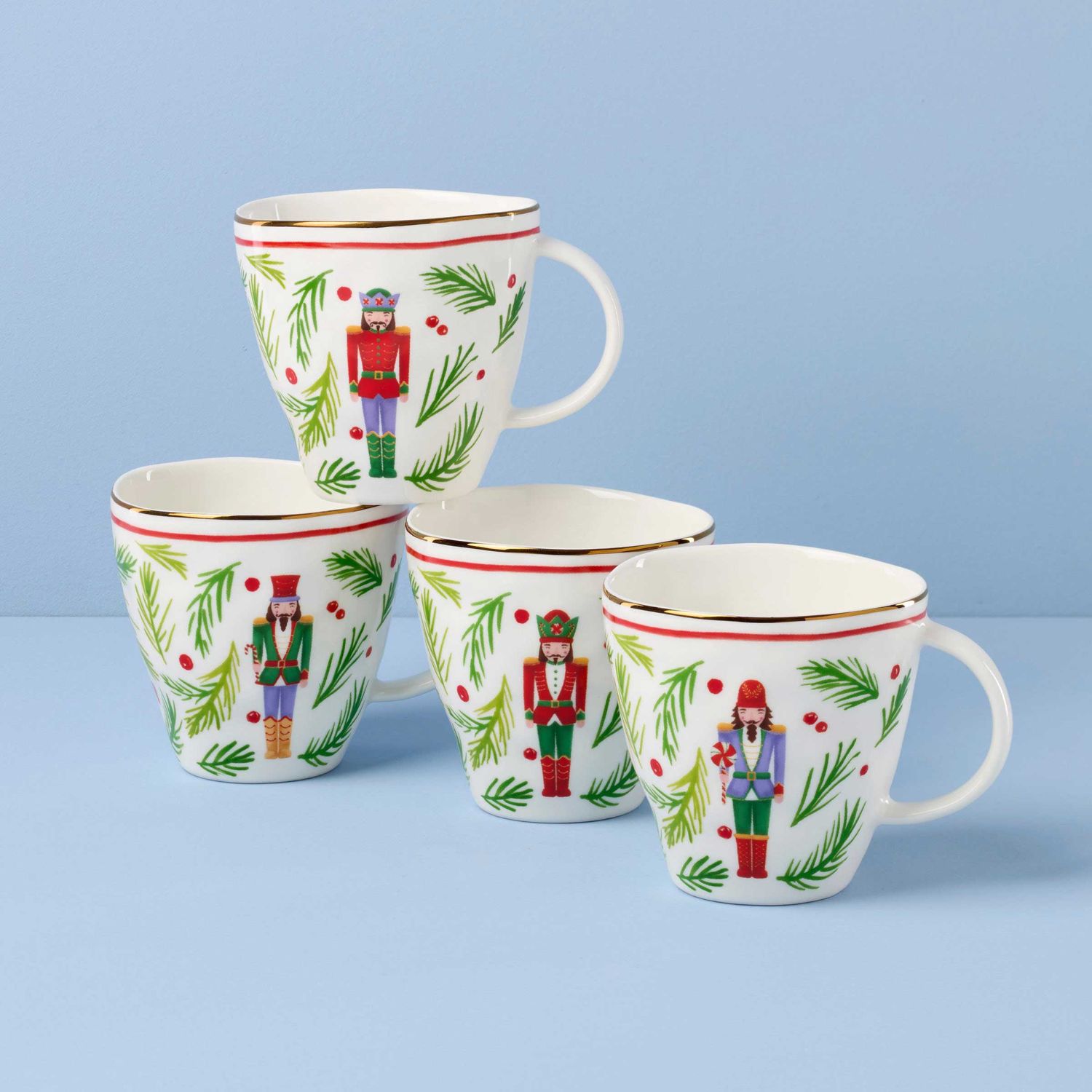 Lenox Nutcracker Mugs Set of 4, MPN: 896876, UPC: 194372032933