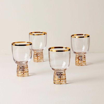 Lenox Tuscany Classics Gold Frost Wine Set of 4, MPN: 897412, UPC: 194372036580